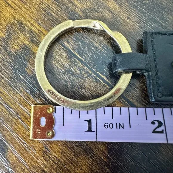 Gucci Tiger‎ Metal Leather Key Ring Keychain Bag Charm